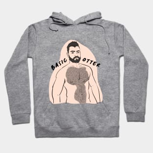 Basic Otter Design Hoodie